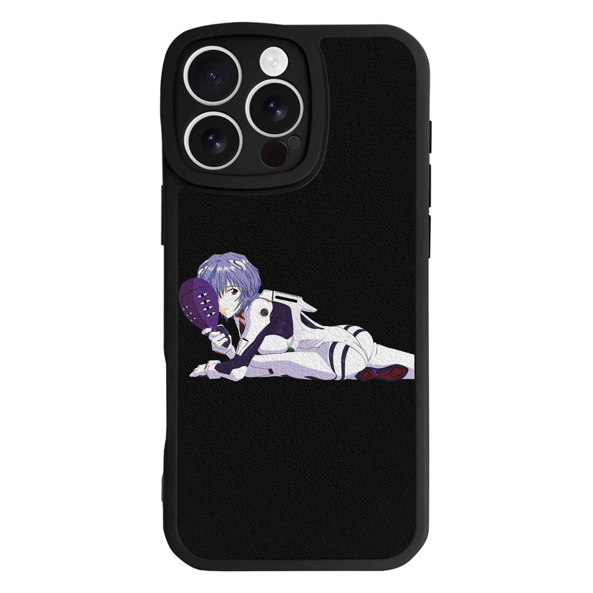 （画像用） EVA 新世紀エヴァンゲリオン 【iPhone 16シリーズ対応】シリコンスマホケース（レザー調） 材質：シリコン